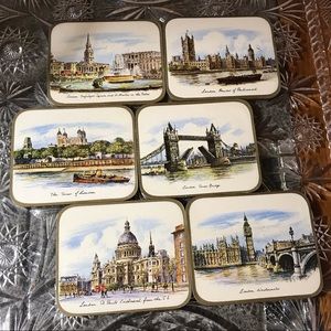 VNTG London Souvenir Coasters